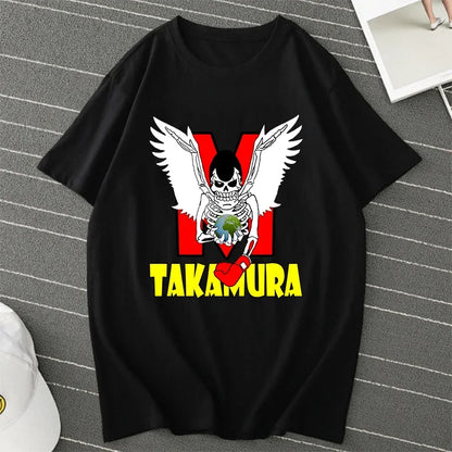 Hajime No Ippo: Kamogawa Boxing Gym T Shirt Unisex Casual Makunouchi Takamura Graphic T-Shirts Clothing Harajuku Streetwear