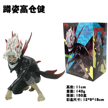 Dandadan :12CM Takakura Ken Figure Transformation form Stand Pose Ayase Momo Model DAN DA DAN Toy Doll Action Figure PVC