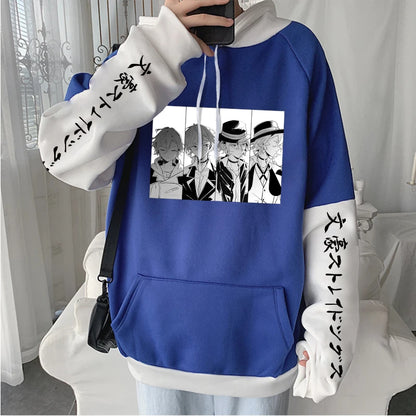 Bungo Stray Dogs:  Nakahara Chuuya Hoodies Women 90s Vintage Cartoon Shirt Spring Autumn Fleece Oversized Sweatshirts