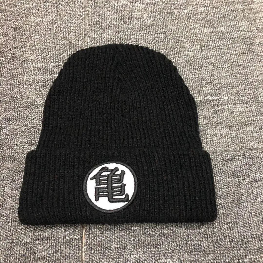 Dragon Ball: Knitted Warm Winter Hats For Solid Hip-hop Casual Cuffed Beanies Bonnet