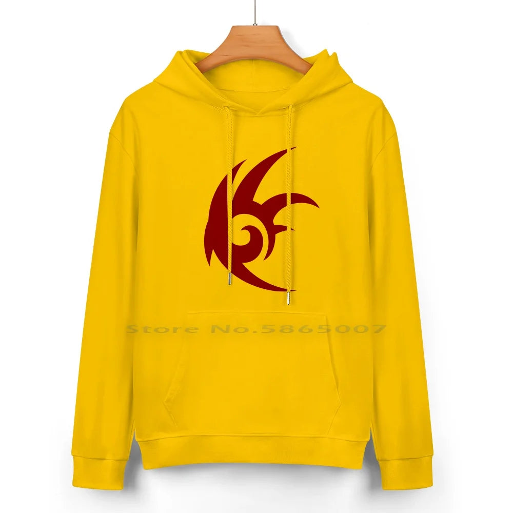 Sonic The Hedgehog: Shadow Logo Cotton Hoodie Sweater 24 Colors Shadow Hedgehog Logo Icon Game 100% Cotton Hooded Sweatshirt