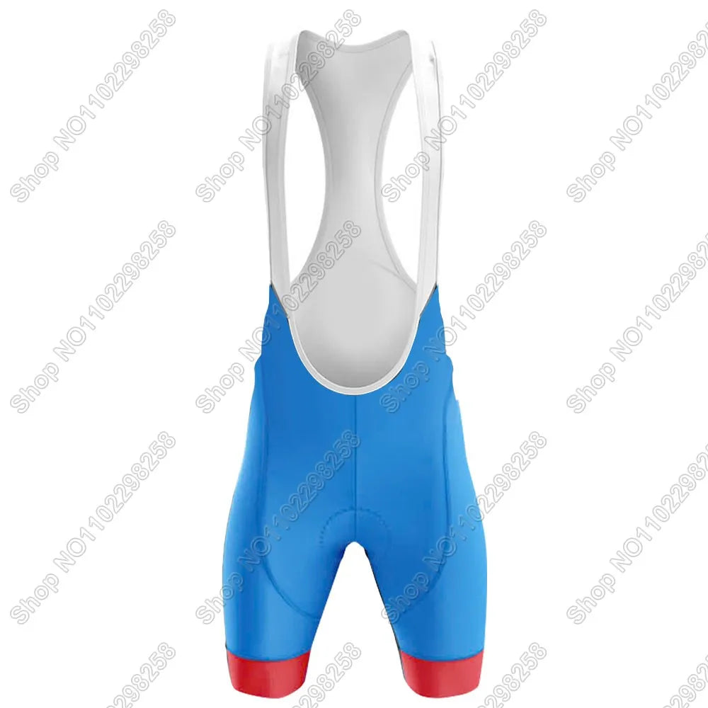 Super Mario: Mario and Luigi theme colors-- Cycling Jersey Set Men Funny Cycling Clothing Summer Road Bike Shirt Suit Bicycle Bib Shorts MTB Maillot