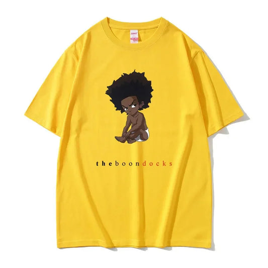 The Boondocks: Graphic Tshirt Funny Men Women Cosplay Rapper The Notorious Big Ready To Die Print T-shirts Biggie Smalls T Shirt