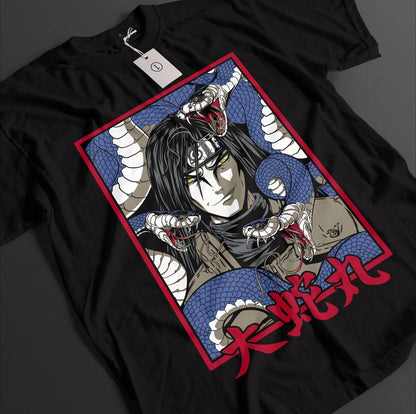 Naruto: Uzumaki Sasuke Anime Printed T-shirt Summer Men's Pure Cotton Neutral Casual Family Set Short Sleeved T-shirt