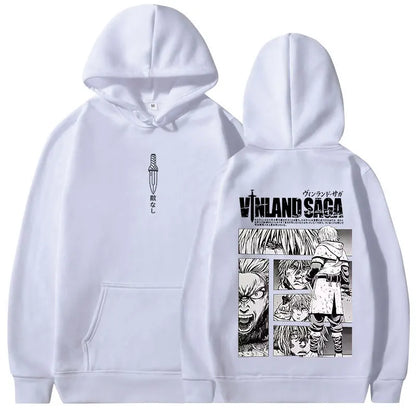 Vinland Saga: Hoodies Manga Thorfinn Karlsefni Graphic Men's Women Clothing Hooded Sweatshirts Harajuku Oversized Pullovers