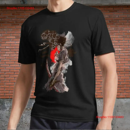 Afro Samurai: From Arfrica to Japan Active Logo T Shirt Funny Size S 5XL vintage Washed homme Versatile Slightly Breathable
