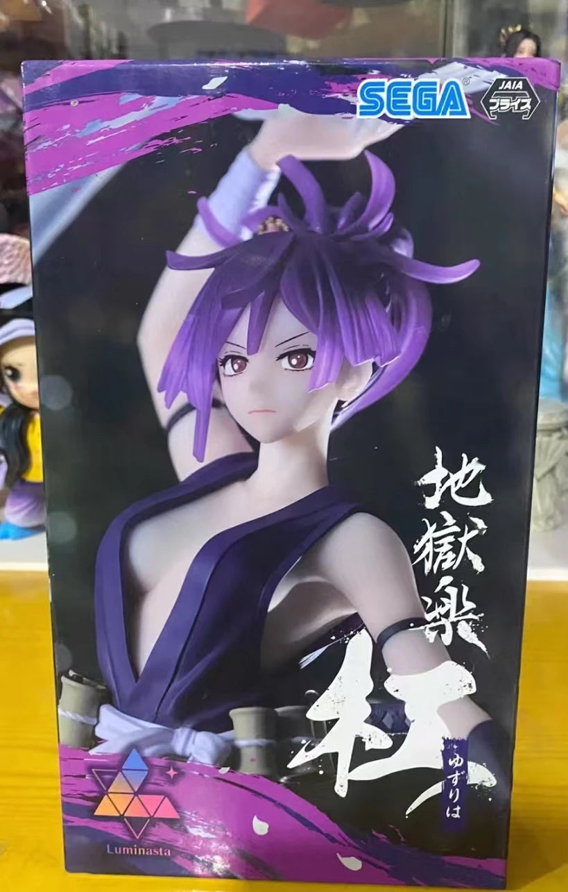 Hell's Paradise: Bandai In Stock Original Banpresto Dxf Yuzuriha Anime Action Figure Model Boxed Toys Gift Genuine