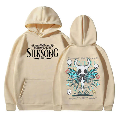 Hollow Knight: Silksong Game 2025 Hoody Men Gothic Fashion Aesthetic Clothing Sweatshirt Casual Loose Oversized Long Sleeve Hoody