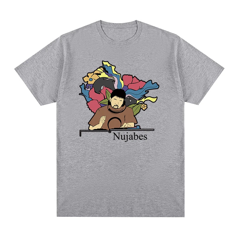 Samuari Champloo: Nujabes Hip-Hop T-shirt Samurai Champloo Cotton Men T shirt New TEE TSHIRT Womens Tops
