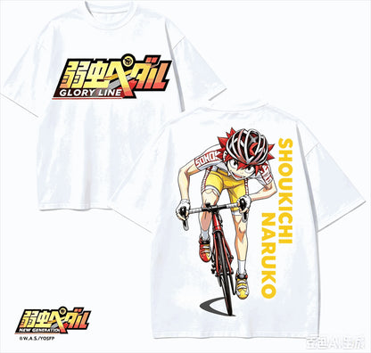Yowamushi Pedal: Anime Lover T-shirt Harajuku Cotton New Model High Street Retro Fashion Oversized Unisex hot product Classic tee