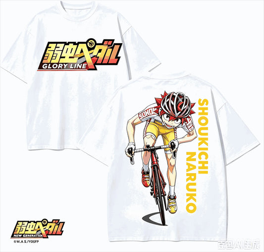 Yowamushi Pedal: Anime Lover T-shirt Harajuku Cotton New Model High Street Retro Fashion Oversized Unisex hot product Classic tee