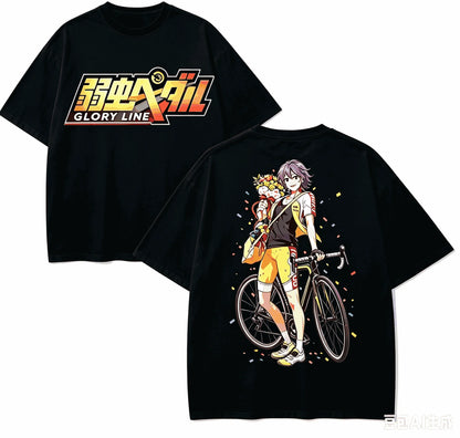 Yowamushi Pedal: Anime Lover T-shirt Harajuku Cotton New Model High Street Retro Fashion Oversized Unisex hot product Classic tee