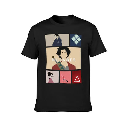 Samurai Champloo: T-Shirt plus sizes plus size tops sports fans quick-drying champion t shirts