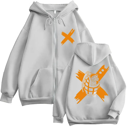 My Hero Academia: Zip Up Hoodies Harajuku Fashion Manga Vintage Sweatshirt Men Women Fleece Oversized Tracksuit Coats