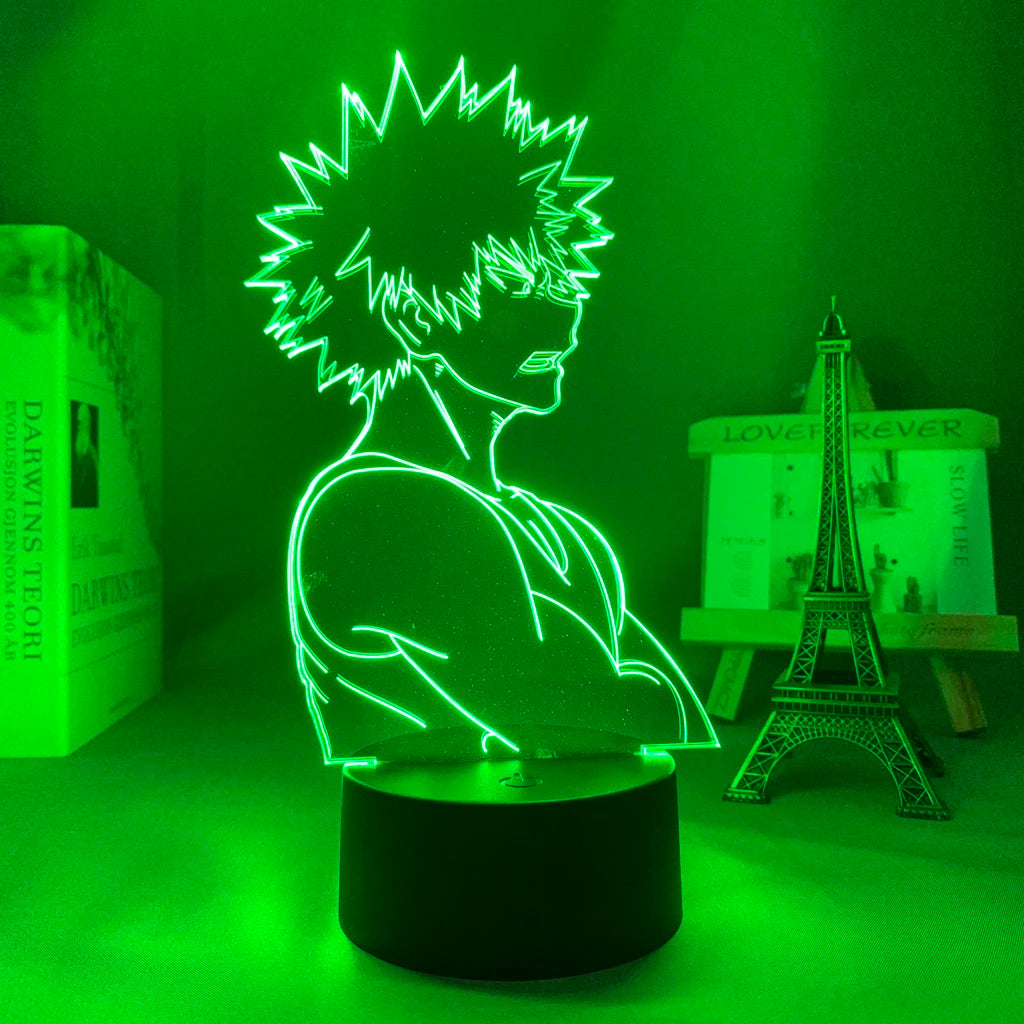 My Hero Academia: Nightlight Midoriya Todoroki Bakugou Action Figure For Kids Child Led Acrylic Stand Gift