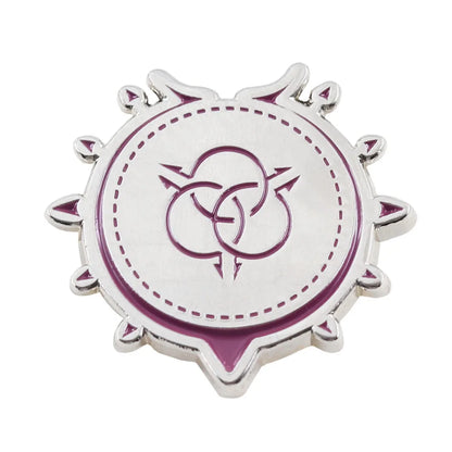 The Rising of The Shield Hero: Raphtaria Tattoo Pattern Badge Classic Anime Character Derivative Peripheral Brooch Decoration