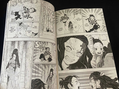 Demon Slayer :  English - Vol 1-23 Japan Youth Teen Fantasy Science Mystery Suspense Manga Comic Book Manga Books in
