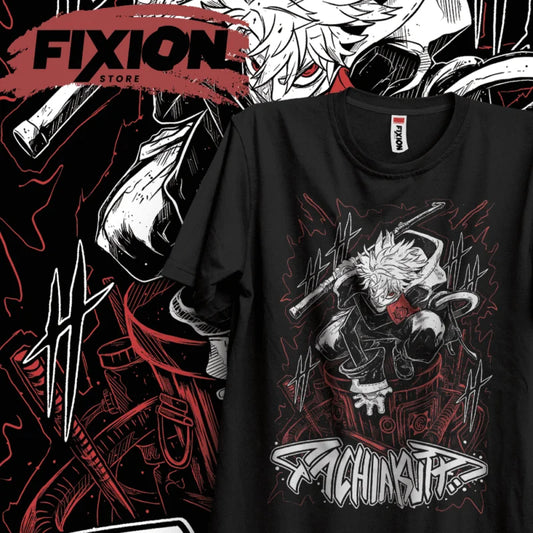 Gachiakuta: Loose Oversized Y2k Short Sleeve Anime T-Shirt Male Clothing Casual Heavy Cotton Top Tee