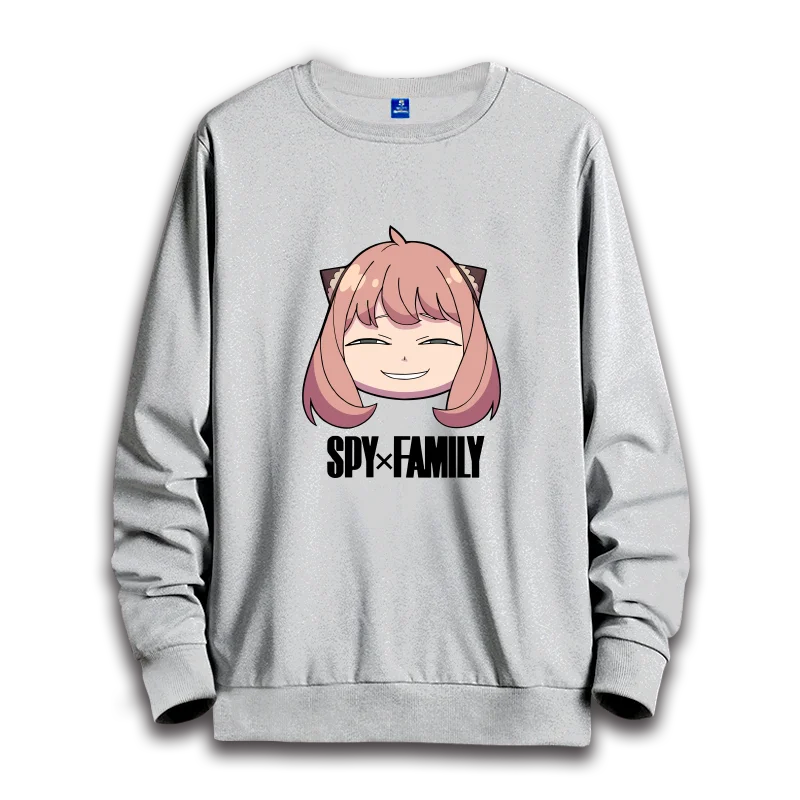 Spy x Family: anime sweatshirts  women's round neck top couple round neck hoodie couple loose casual fashion
