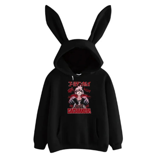 Gachiakuta hoodies women anime sweatshirt japanese anime 2000s tops harajuku Female Pockets