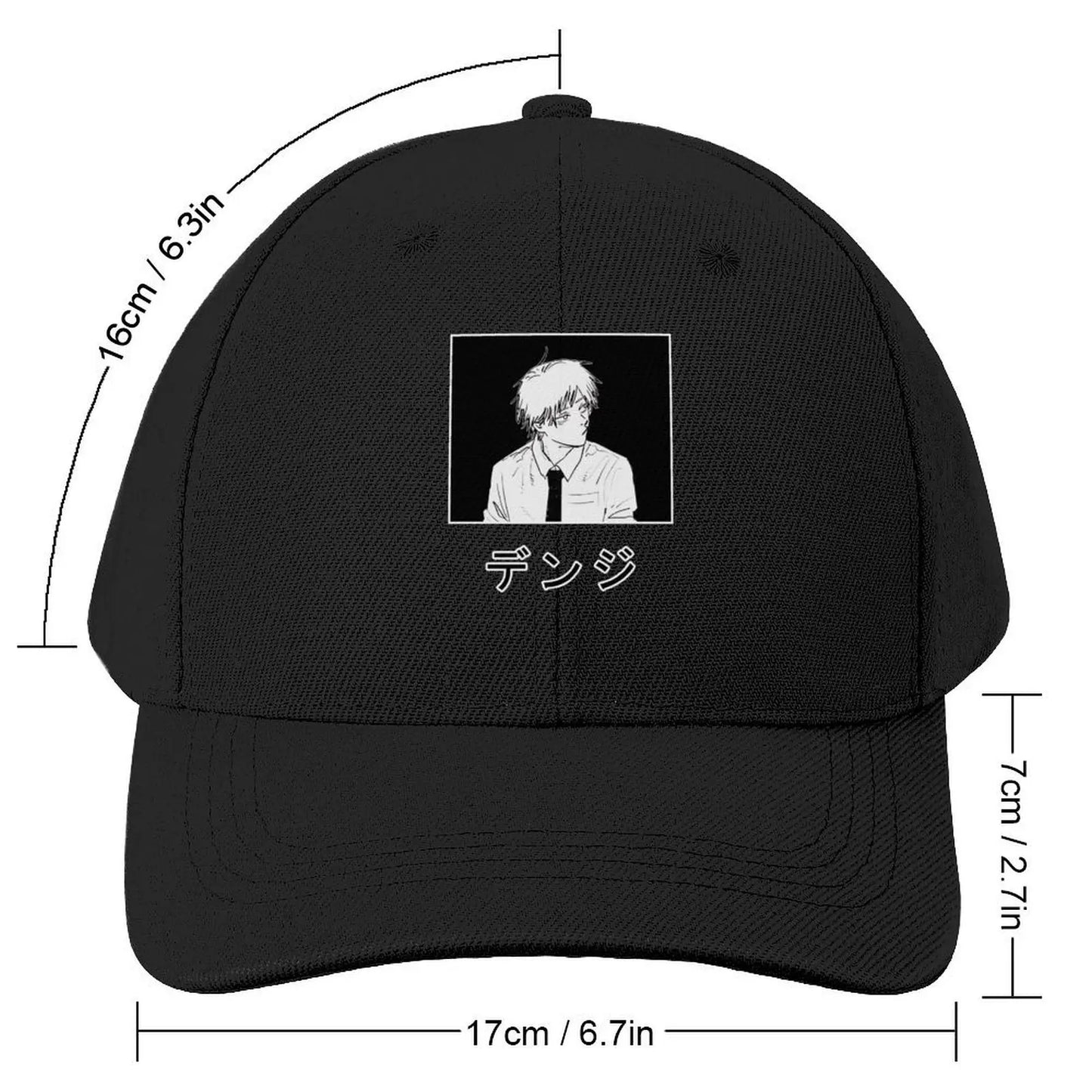 Chainsaw Man: Denji Baseball Cap Beach Big Size Hat Baseball Men Women's