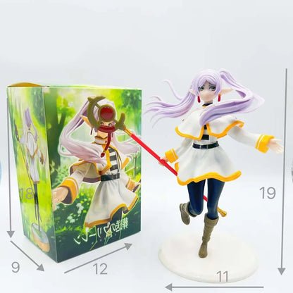 Frieren: 19cm Beyond Journey's End Frieren Anime Girl Figure Frieren Action Figure Sousou no Frieren Figurine Model Doll Toys