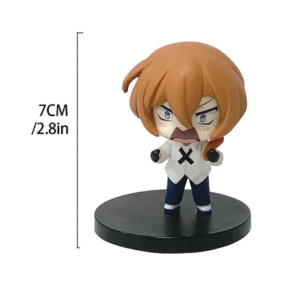 Bungo Stray Dogs:  7-22cm Dazai Osamu Noodles Press Figure Japanese Cartoon Figurines Collection Cute Toys