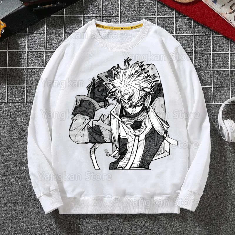 Gachiakuta: Tome Anime Hoodies Sweatshirts Hooded Boys Men/women Classic Cartoon printed Clothes Custom