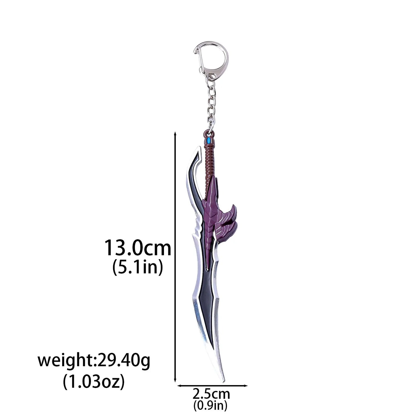 Solo Leveling: Personalized Keychain Pendant Sung Jin woo Yoo Jin ho Short Blade weapon Cosplay Props Fans Gift Jewelry