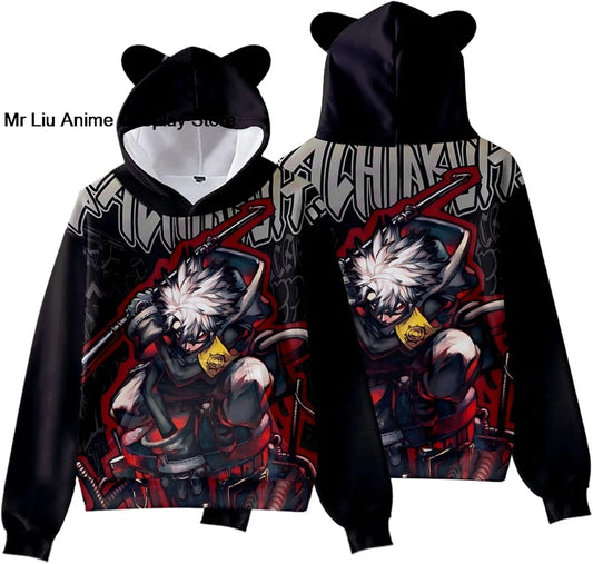 Gachiakuta: Hoodie Sweatshirt Sweater Costume Clothing Pullover Hooded with Ear Hat