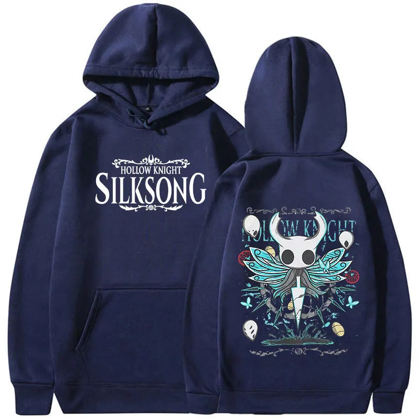 Hollow Knight: Silksong Game 2025 Hoody Men Gothic Fashion Aesthetic Clothing Sweatshirt Casual Loose Oversized Long Sleeve Hoody