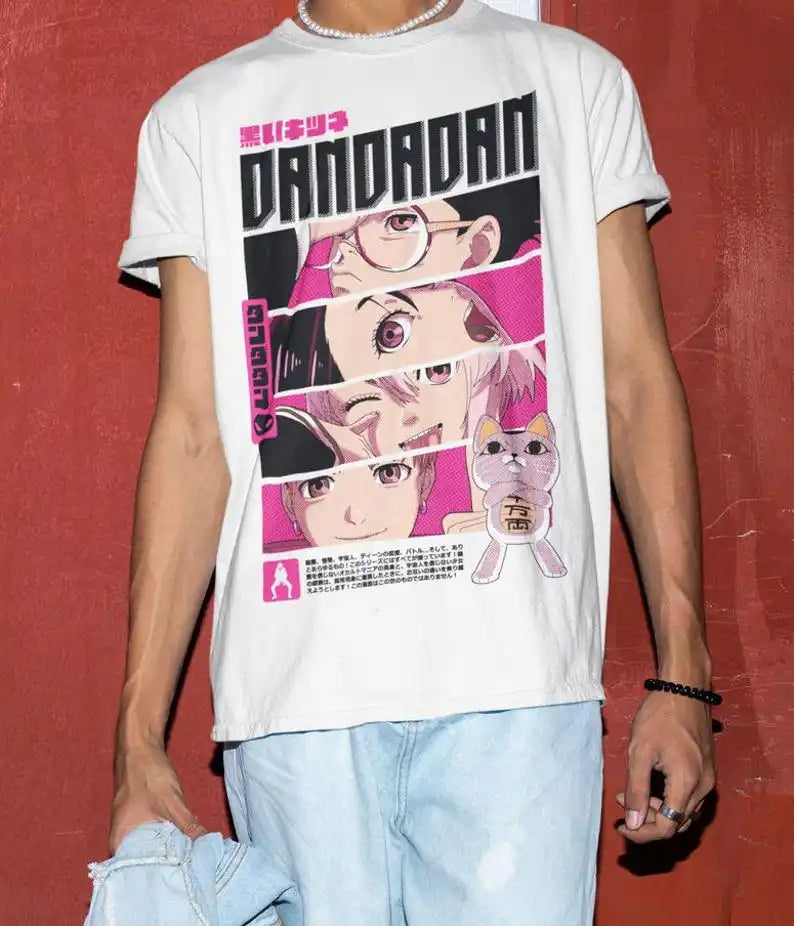 Dandadan: T-shirt Japanaise Anime Manga Gift Exclusive Shirt All Size