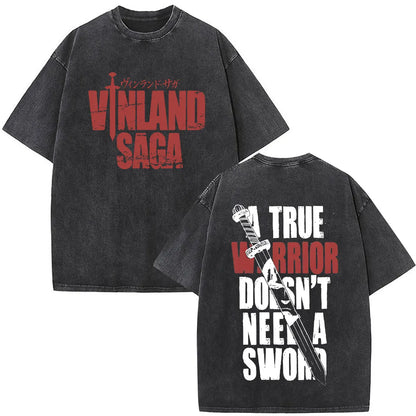 Vinland Saga: Manga Thorfinn Karlsefni T Shirt Men's Women Summer Fashion Casual O-Neck Oversized T-shirts