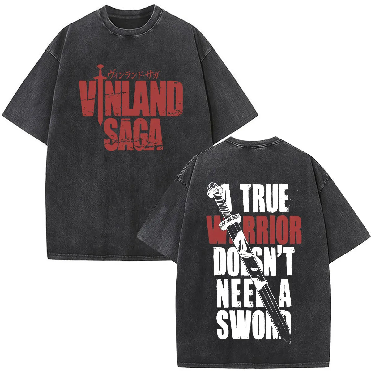 Vinland Saga: Manga Thorfinn Karlsefni T Shirt Men's Women Summer Fashion Casual O-Neck Oversized T-shirts