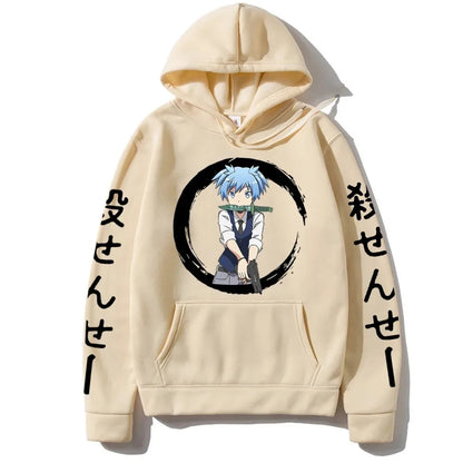 Assassination Classroom: Hoodie personality Clothes Unisex Oversized sweatshirt Sports high quality soft