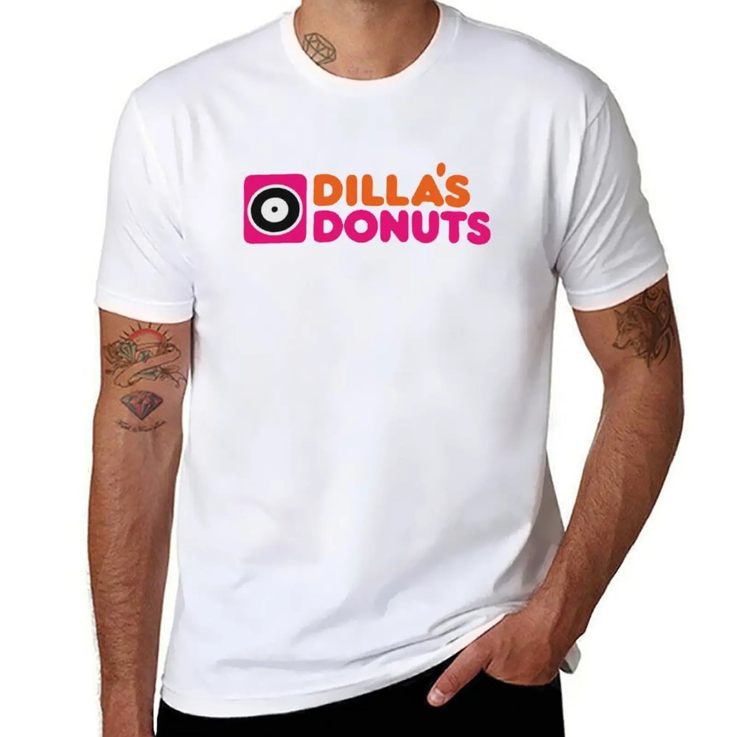 J Dilla: donuts T-Shirt Summer Fashion Casual Tee Shirt