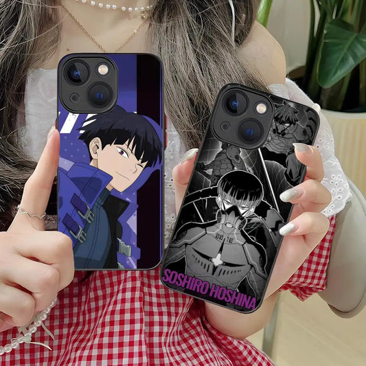 Kaiju No.8: Hoshina Soshiro Phone Case for iPhone 17 16 15 14 13 12 11 X XR XS 8 7 Pro Max Plus Mini Colorful Silicone Cover