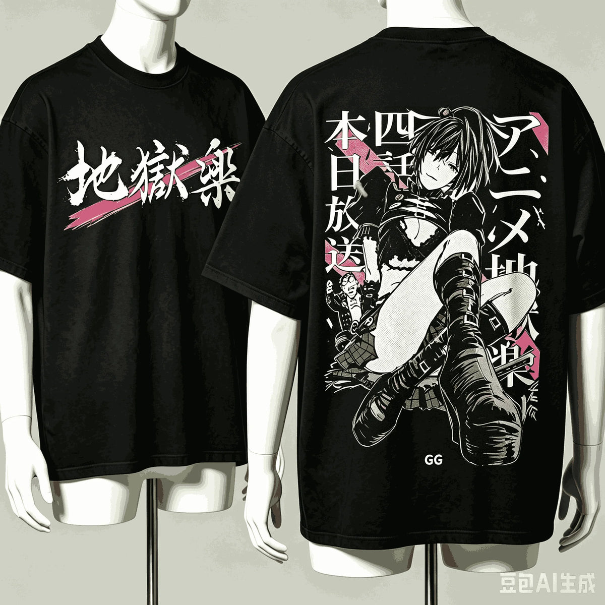 Hell's Paradise: Lover T-shirt Harajuku Cotton New Model High Street Retro Fashion Oversized Unisex hot product Comfortable