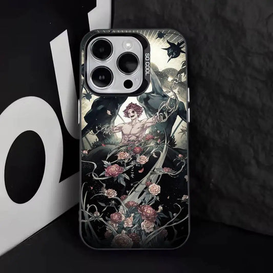 Hell's Paradise: APPLE J-Jigokuraku Phone Case For iPhone 17,16,15,14,13,12,11,Pro,Max,Plus,E,Air,Mini Black Tpu Cover