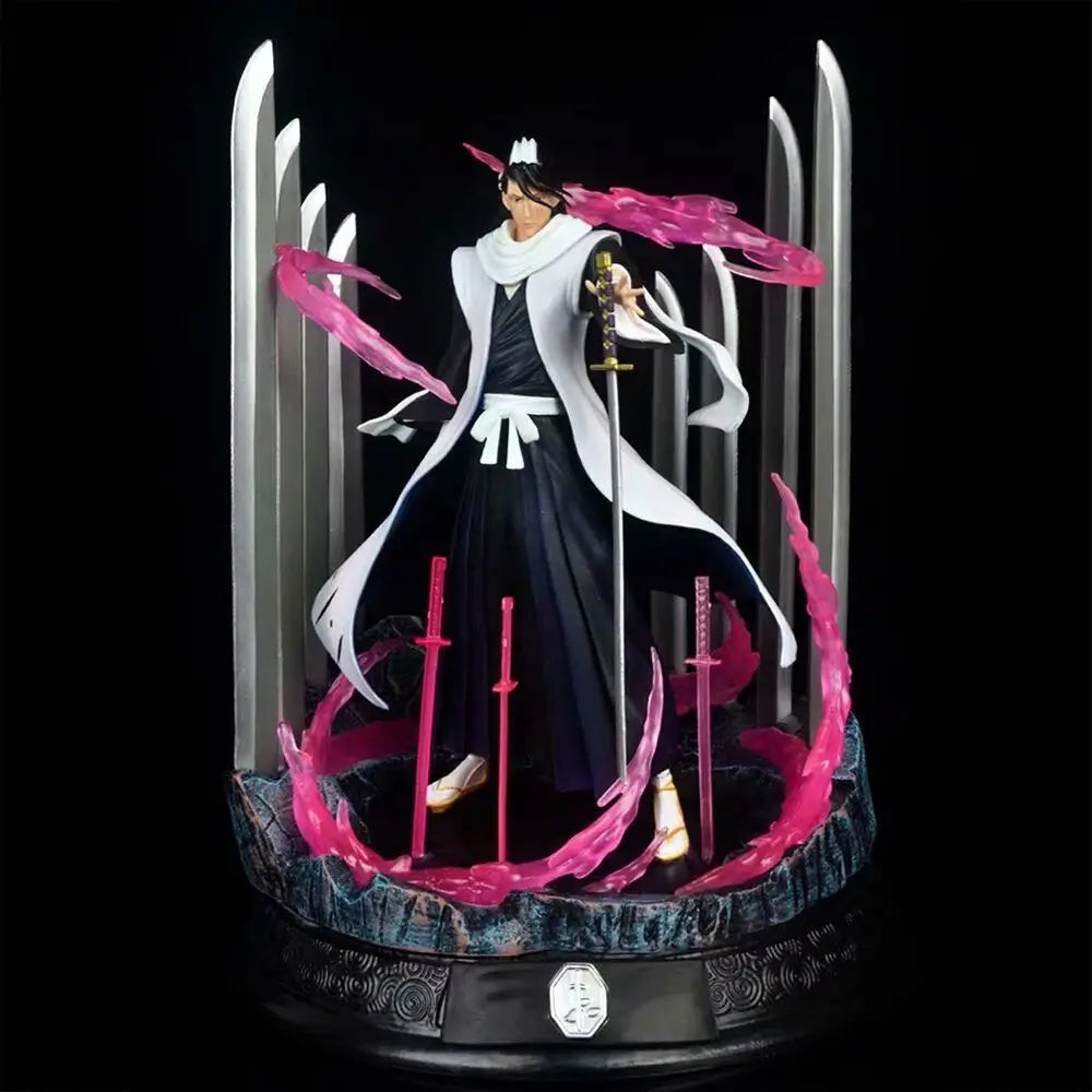 Bleach: Figures Gk Kuchiki Byakuya Ichigo Neliel Model Doll Figurine 32cm Pvc Action Figure Decor Statue Collectible
