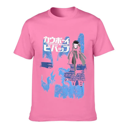 Cowboy Bebop : New Fashion Top Tees Spike Anime Opening Credits Officially Printed heavyweight Sweatshirt Licensed Adult T-Shirt