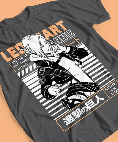 Attack on Titan: T Shirt  unisex Attack on Titan Annie Leonhart Batalla Final