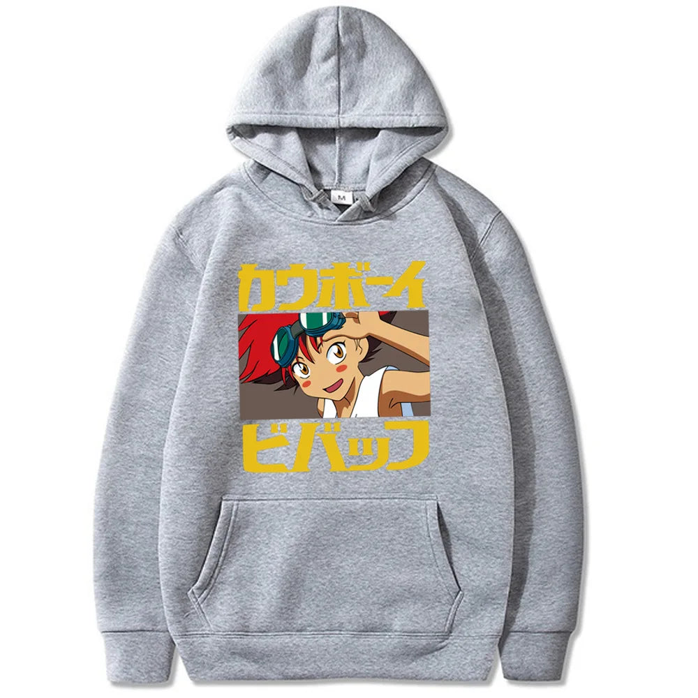 Cowboy Bebop: Hoodie Men Women Sweatshirt Print Unisex Streetwear Hip Hop Style Autumn Winter Fashion Hip Hop Tops  Clothes