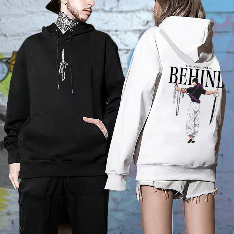 Jujutsu Kaisen: Hoodie Fushiguro Toji Manga Gothic Sportswear Street unisex Fashion Harajuku y2k Street Casual Hoodie
