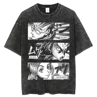 Samurai Champloo :T-Shirt Print T Shirt Fashion Hip Hop T-Shirts Streetwear Summer Casual Tops Unisex