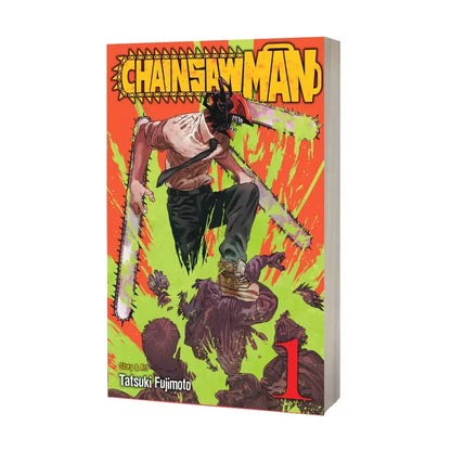 Chainsaw Man: Anime Vol 1 Japan Youth Teens Fantasy Science Mystery Suspense English Manga Comic Book