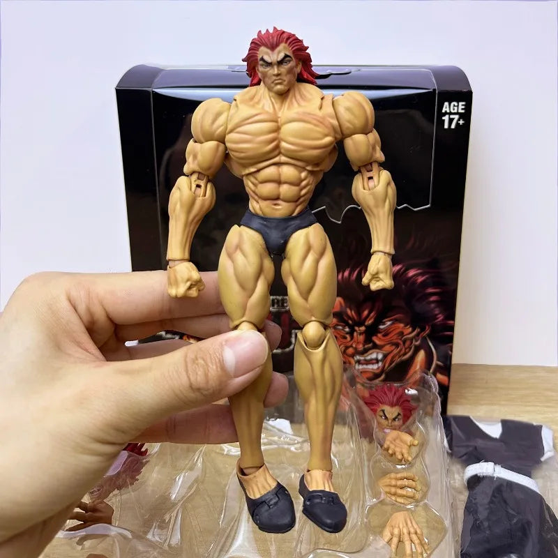 Baki: Hanma Son Of Ogre Action Figure Hanma Yuujiro Figurine Ko Fighting PVC Collection Anime Yujiro Figures Model Toys Gifts