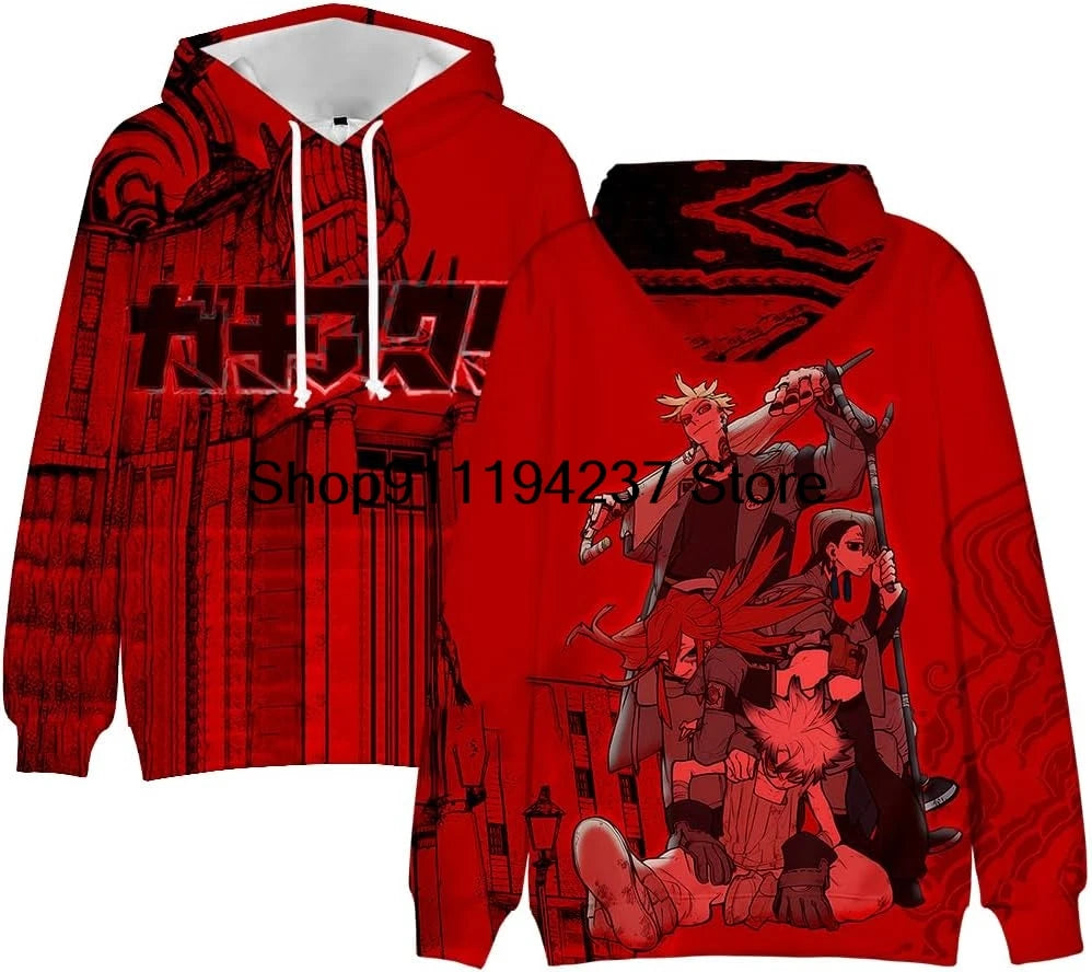 Gachiakuta: Hoodie Manga Long Sleeve Streetwear Women Men Hooded Sweatshirt 3D Clothes