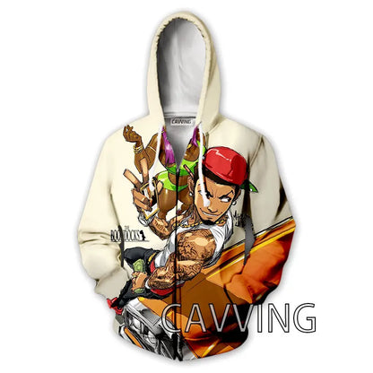 The Boondocks: New Fashion 3D Print   Zipper Hoodies Zip Up Hooded Sweatshirts Harajuku Hoodie Hip Hop Sweatshirts  H01