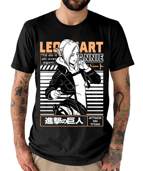 Attack on Titan: T Shirt  unisex Attack on Titan Annie Leonhart Batalla Final
